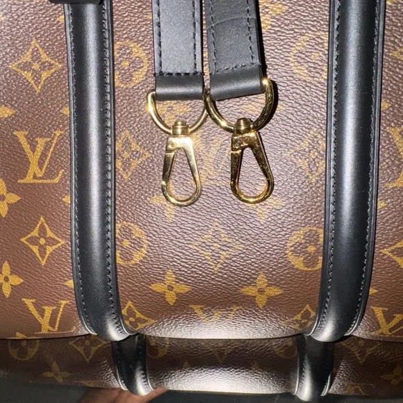 Louis Vuitton Black and Brown Monogram Bag - Picture 4 of 6